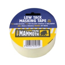 Everbuild 50mm x 25m Low Tack Masking Tape